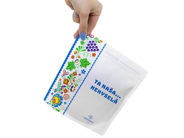 Zrnková káva – Naša nekyslá zmes espresso 250 g