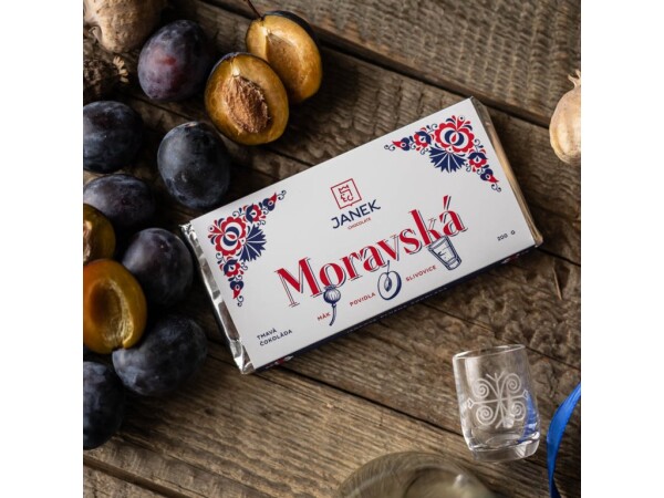 JANKOVA plnená moravská čokoláda
