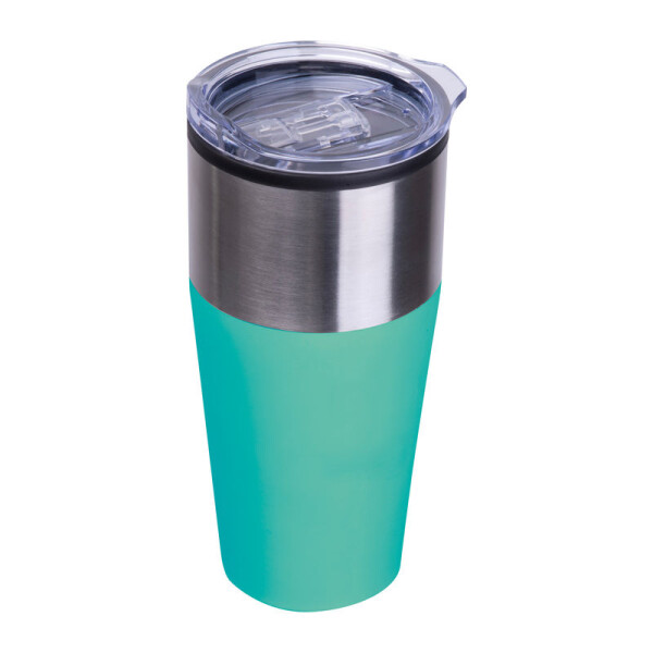 Termohrnček s plastovým vnútrom, 600 ml
