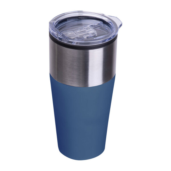 Termohrnček s plastovým vnútrom, 600 ml