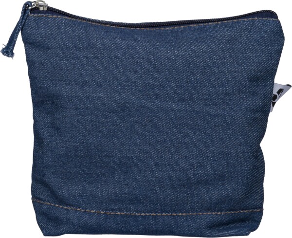 Kozmetická taška z recyklovaného denimu