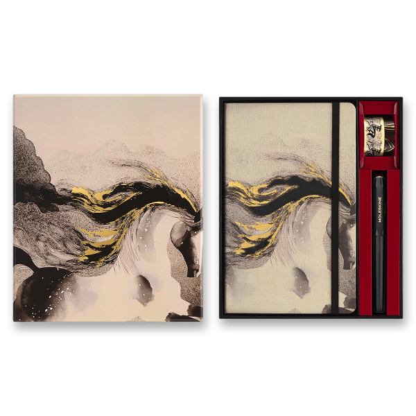 Zápisník Moleskine Horse Vegea - tvrdé desky, L, linkovaný, sběratelská edice