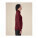 Unisex mikina na zips Trailer 2.0 - stsu253-burgundy-studio-main-front - variant 