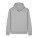 Unisex mikina s kapucňou Astor na zips - stsu261-heathergrey-packshot-main-back - variant 