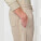 Unisexové teplákové šortky Boarder Dry - stbu944-desertdust_studio_lifestyle_detail_front - variant Eg STBU944C0281L