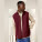 Pánska flísová bunda bez rukávov Stanley Quester - stjm240-burgundy_studio_lifestyle_main_front - variant Eg STJM240C2441L