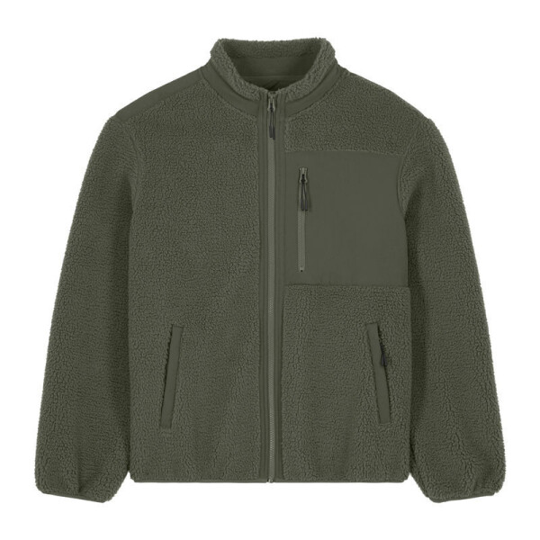 Unisexová bunda Brooker sherpa voľného strihu