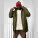 Prešívaná unisexová prešívaná bunda Parka - stju841-britishkhaki_studio_lifestyle_main_front - variant Eg STJU841C0081L