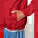 Unisex multifunkčná bunda na dochádzanie - stju846-red_studio_lifestyle_detail_front - variant Eg STJU846C0041L