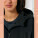 Dámska softshellová mikina s kapucňou Stella Discoverer - stjw159-black_studio_lifestyle_detail_front - variant Eg STJW159C0021L