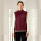Dámska flísová bunda bez rukávov Stella Quester - stjw241-burgundy_studio_lifestyle_main_front - variant Eg STJW241C2441L