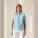 Dámske polo tričko Stella Coaster - stpw977-skyblue_studio_lifestyle_main_front - variant Eg STPW977C2321L