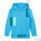 Detská mikina s kapucňou Mini Cruiser 2.0 - stsk180-aquablue_packshot_main_front - variant Eg STSK180C14503