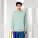 Unisex mikina s kapucňou Archer stredného strihu - stsu011-caribbeanblue_studio_lifestyle_main_front - variant Eg STSU011C7241L