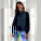 Unisex mikina s kapucňou Archer stredného strihu - stsu011-frenchnavy_studio_lifestyle_main_front - variant Eg STSU011C7271L