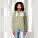Unisex mikina s kapucňou Archer stredného strihu - stsu011-sage_studio_lifestyle_main_front - variant Eg STSU011C0471L