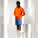 Unisex mikina s kapucňou Drummer 2.0 - stsu168-brightorange_studio_lifestyle_main_front - variant Eg STSU168C0131L