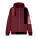 Cultivator 2.0 unisex zip-thru hoodie - stsu179-burgundy_packshot_main_front - variant Eg STSU179C2441L