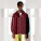 Cultivator 2.0 unisex zip-thru hoodie - stsu179-burgundy_studio_lifestyle_main_front - variant Eg STSU179C2441L