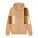 Cultivator 2.0 unisex zip-thru hoodie - stsu179-latte_packshot_main_front - variant Eg STSU179C1121L
