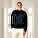 Unisex mikina s voľným raglánovým vzorom Knoxer - stsu201-black_studio_lifestyle_main_front - variant Eg STSU201C0021L