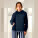 Unisex mikina s kapucňou Striker s voľným raglánovým vzorom - stsu202-frenchnavy_studio_lifestyle_main_front - variant Eg STSU202C7271L