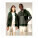 Unisex mikina s kapucňou na zips Mixer - stsu205-khaki_duo_main_front - variant Eg STSU205C2231L