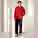 Unisex mikina s kapucňou na zips Mixer - stsu205-red_studio_lifestyle_main_front - variant Eg STSU205C0041L
