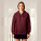 Unisex mikina s kapucňou stredného strihu Connector 2.0 so zipsom - stsu207-burgundy_studio_lifestyle_main_front - variant Eg STSU207C2441L