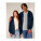 Unisex mikina s kapucňou stredného strihu Connector 2.0 so zipsom - stsu207-frenchnavy_duo_main_front - variant Eg STSU207C7271L