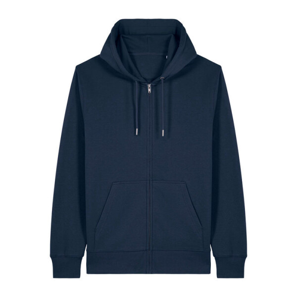 Unisex mikina s kapucňou stredného strihu Connector 2.0 so zipsom