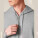 Unisex mikina s kapucňou stredného strihu Connector 2.0 so zipsom - stsu207-heathergrey_studio_lifestyle_detail_front - variant Eg STSU207C2501L