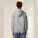 Unisex mikina s kapucňou stredného strihu Connector 2.0 so zipsom - stsu207-heathergrey_studio_lifestyle_main_back - variant Eg STSU207C2501L