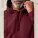 Unisex mikina s kapucňou Sounder s bočným vreckom - stsu229-burgundy_studio_lifestyle_detail_front - variant Eg STSU229C2441L