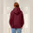 Unisex mikina s kapucňou Sounder s bočným vreckom - stsu229-burgundy_studio_lifestyle_main_back - variant Eg STSU229C2441L