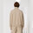 Unisexová mikina Miller Dry s voľným strihom a zipsom - stsu795-desertdust_studio_lifestyle_main_back - variant Eg STSU795C0281L