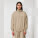 Unisexová mikina Miller Dry s voľným strihom a zipsom - stsu795-desertdust_studio_lifestyle_main_front - variant Eg STSU795C0281L