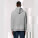 Unisex mikina s bočným vreckom Sider - stsu824-heathergrey_studio_lifestyle_main_back - variant Eg STSU824C2501L