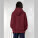 Unisex mikina s kapucňou voľného strihu Slammer - stsu856-burgundy_studio_lifestyle_main_back - variant Eg STSU856C2441L
