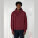 Unisex mikina s kapucňou voľného strihu Slammer - stsu856-burgundy_studio_lifestyle_main_front - variant Eg STSU856C2441L