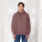 Unisex mikina s kapucňou voľného strihu Slammer - stsu856-kaffacoffee_studio_lifestyle_main_front - variant Eg STSU856C0851L