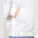 Stella Ida dámska mikina na zips s kapucňou - stsw214-white_studio_lifestyle_detail_front - variant Eg STSW214C0011L