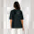 Blaster unisex oversized tričko s vysokým výstrihom - sttu815-black_studio_lifestyle_main_back - variant Eg STTU815C0021L