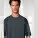Blaster unisex oversized tričko s vysokým výstrihom - sttu815-indiainkgrey_studio_lifestyle_detail_front - variant Eg STTU815C7151L