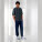 Blaster unisex oversized tričko s vysokým výstrihom - sttu815-indiainkgrey_studio_lifestyle_main_front - variant Eg STTU815C7151L