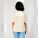 Blaster unisex oversized tričko s vysokým výstrihom - sttu815-naturalraw_studio_lifestyle_main_back - variant Eg STTU815C0541L