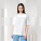 Blaster unisex oversized tričko s vysokým výstrihom - sttu815-white_studio_lifestyle_main_front - variant Eg STTU815C0012X