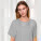 Stella Collider dámske tričko s vyhrnutým rukávom - sttw089-heathergrey_studio_lifestyle_detail_front - variant Eg STTW089C2501L