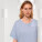 Stella Collider dámske tričko s vyhrnutým rukávom - sttw089-sereneblue_studio_lifestyle_detail_front - variant Eg STTW089C0571L