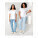 Stella Serena dámske tričko s hlbokým výstrihom - sttw173-white_duo_main_front - variant Eg STTW173C0011L
